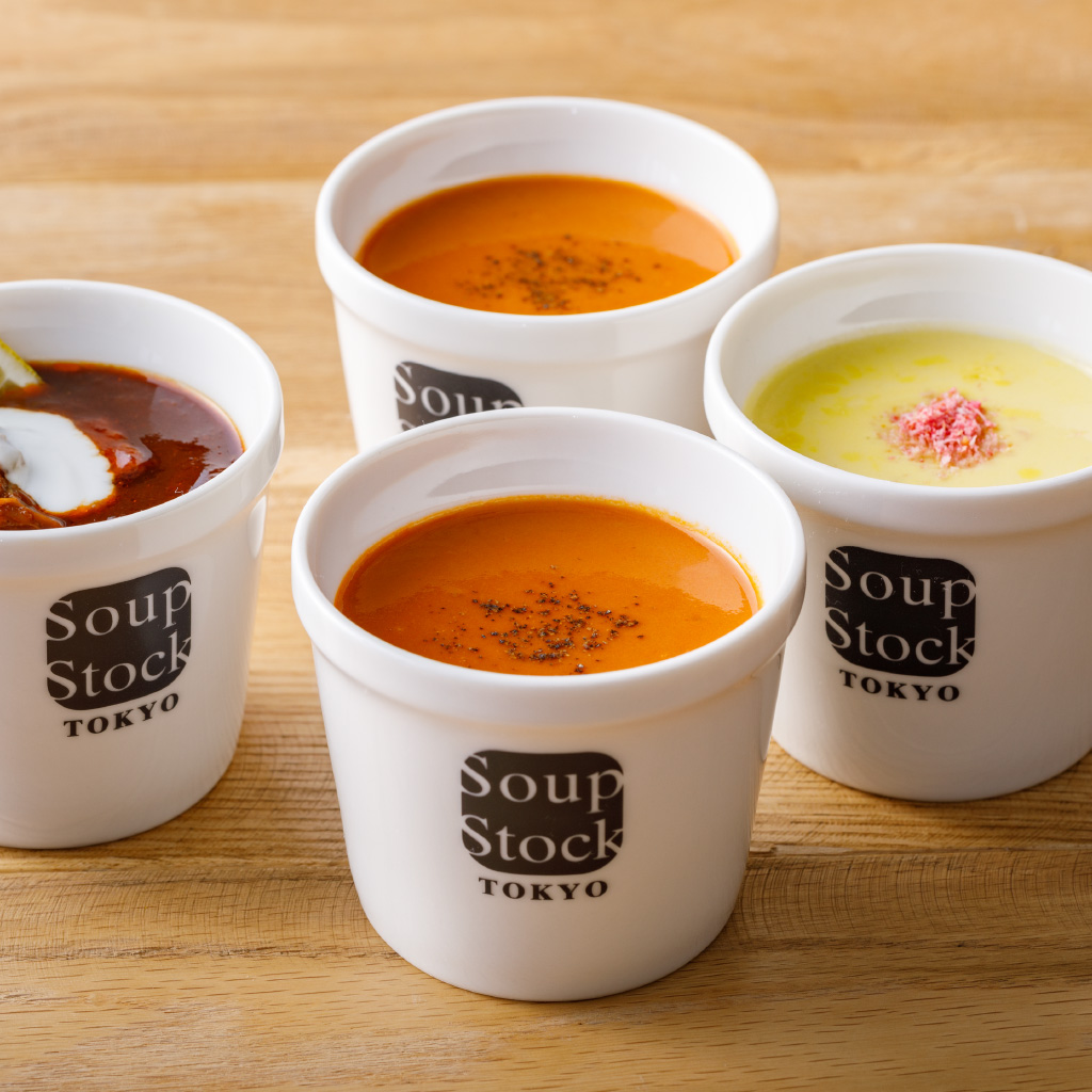 スープストックトーキョー / 人気のスープセット 4個